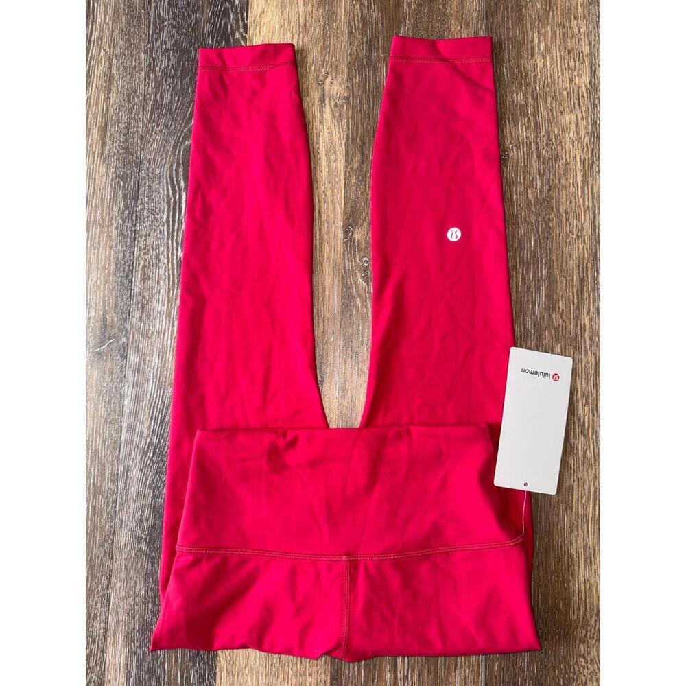 Lululemon Wunder Train High Rise 25” Pink Dragonfruit Size 6 NWT